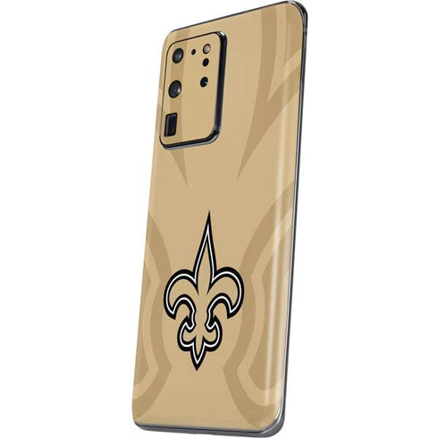NFL New Orleans Saints Double Vision Galaxy S20 Ultra 5G Skin